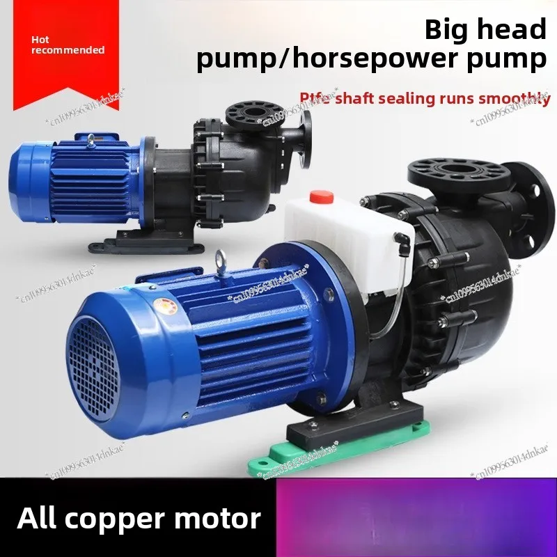 Horse Belly, Large Head,Plastic Anti-corrosion Chemical, Can Be Idling Acid and Alkali Self-priming Pump Pp Sewage High