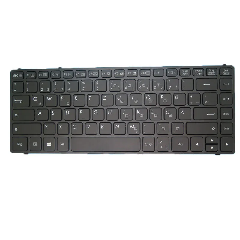 For Getac Laptop With / Without Backlit Keyboard V138418DS1 V00 SG-RO 531087680983 OEM German GR Black With/Without Frame New