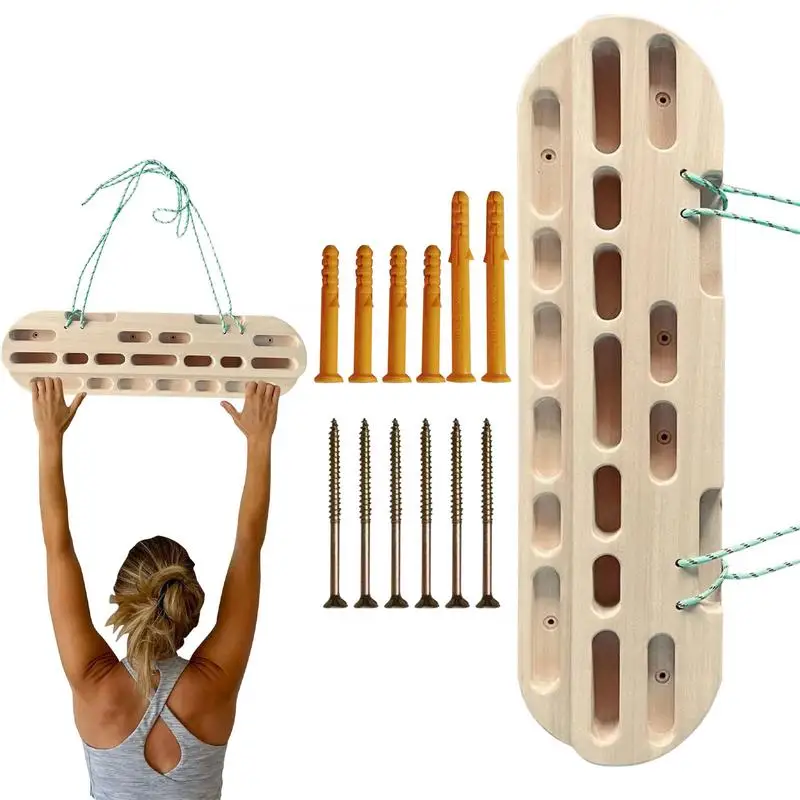 

Climbing Fingerboard Strength Rock Board Pull-up rock climbing hangboard Grip Strengthener climber Portable forearm exerciser