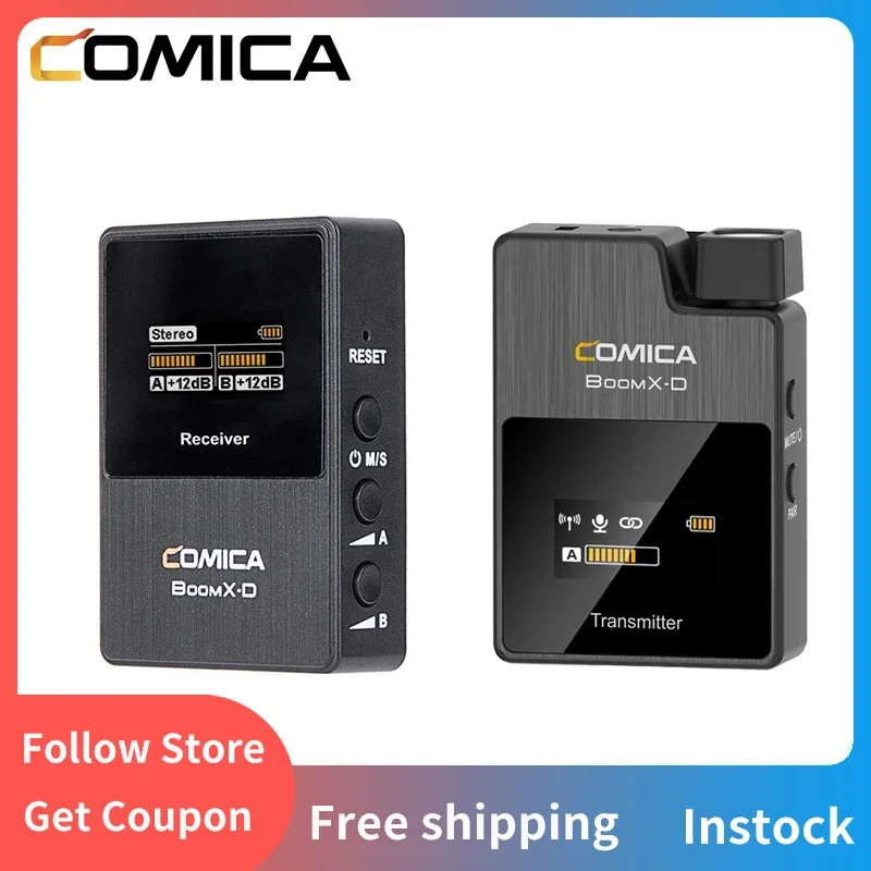 

Comica BoomX-D Wireless Microphone Accessories