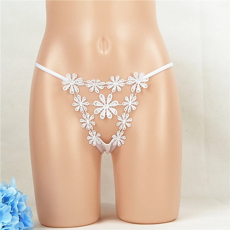 Sexy Frauen Riemen Blumen drucken nahtlose Höschen niedrige Taille atmungsaktive Unterwäsche G-String intim iert Dessous für weibliche Mädchen