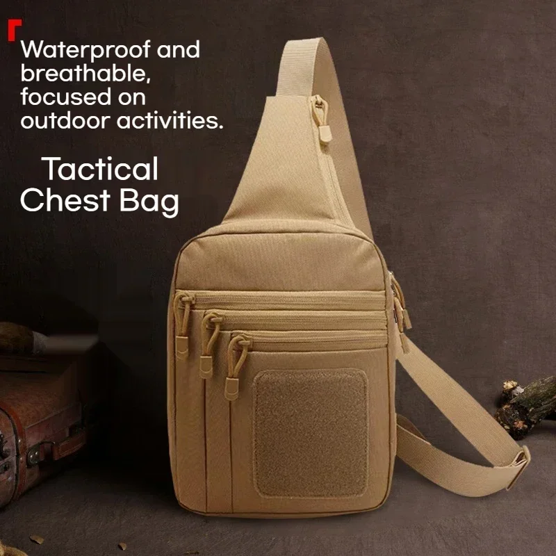 

Tactical Shoulder Chest Bag Pistol Holster Concealed Carry Sling Crossbody Range Gun Convertible Backpack for Hunting Camping