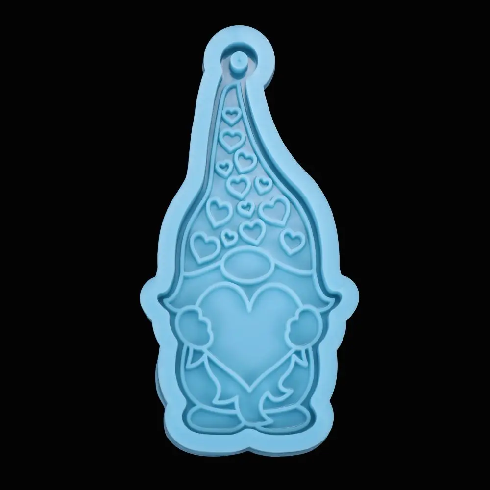 عيد ميلاد سعيد حديقة الجان الايبوكسي العفن الراتنج ، دمية بدون وجه ، سلسلة مفاتيح قزم ، قالب سيليكون ، الحرف ديي ، قلادة المجوهرات ، أداة الصب