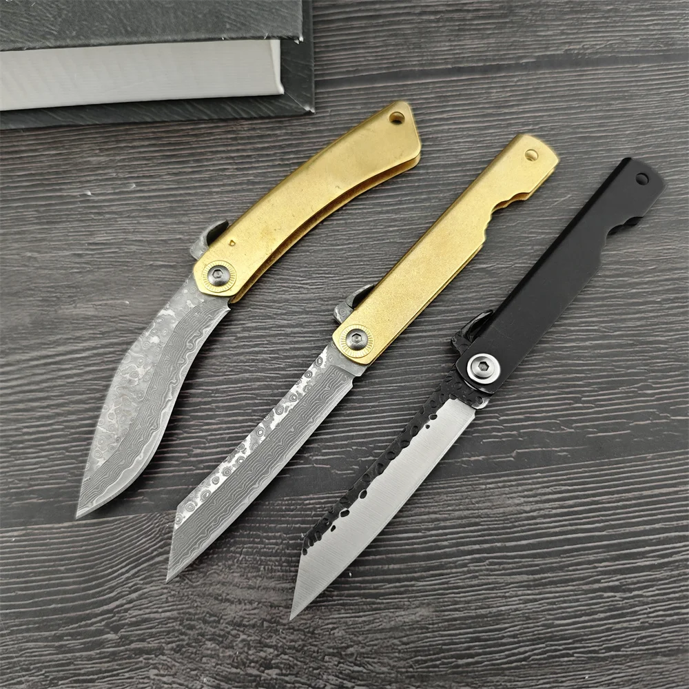 Woodworking Japanese Tools - Pisau Lipat Mini Jepang Higonokami Berkualitas