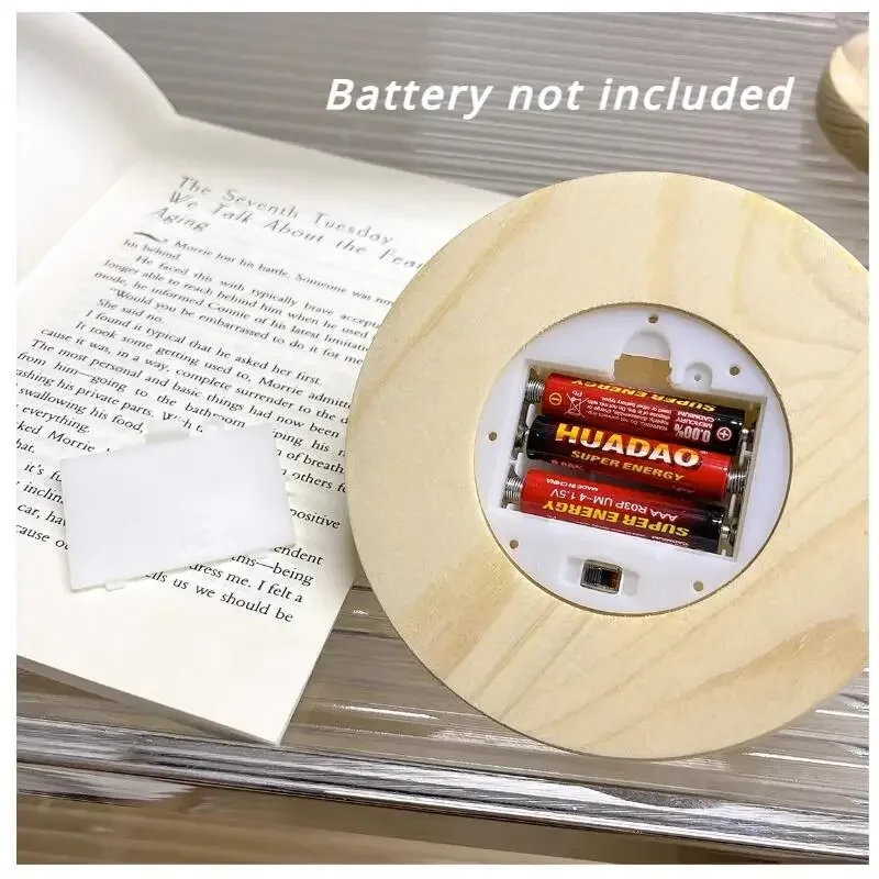 Artificial Tulip Flower Night Light Ornaments Handmade DIY Bedsides LED Night Lamp Bedroom Desk Decor Birthday Gifts Table Lamp