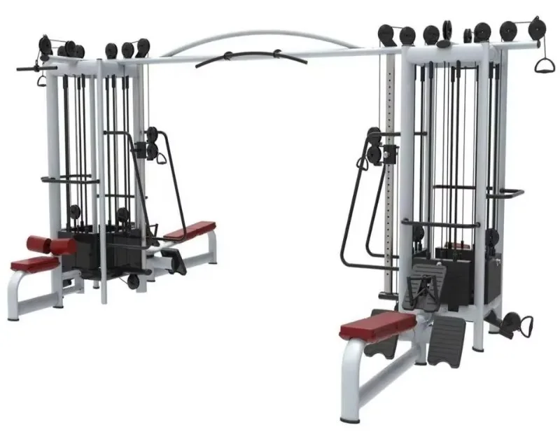 YTYINMulti-functional Trainer Commercial Gym Equipment 8 Station Professional Exercise Fitness Gym Multi Station
