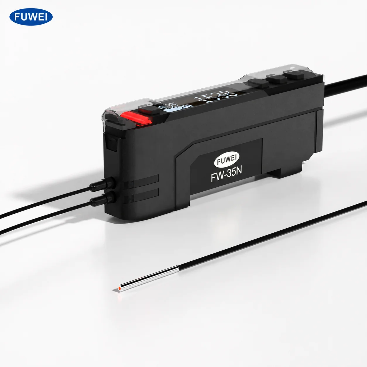 FUWEI FWRS-1220-Q Cylindrical Fiber Optic Probe Diffuse Reflection Toothless Design for Sensing