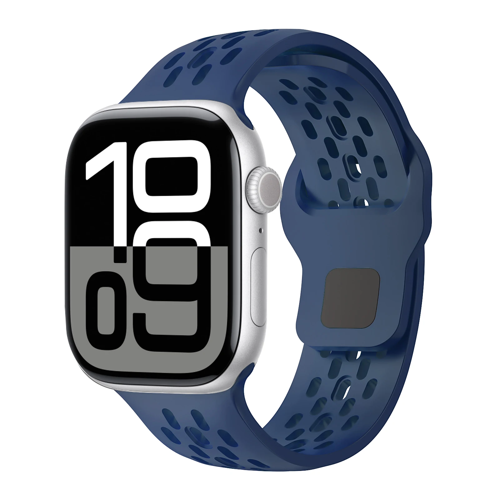Silikonarmband für Apple Watch-Armbänder 46 mm 45 mm 44 mm 42 mm 41 mm 40 mm 38 mm Sport-Correa-Armband iWatch-Serie 11 10 9 8 7 6 SE 5 4