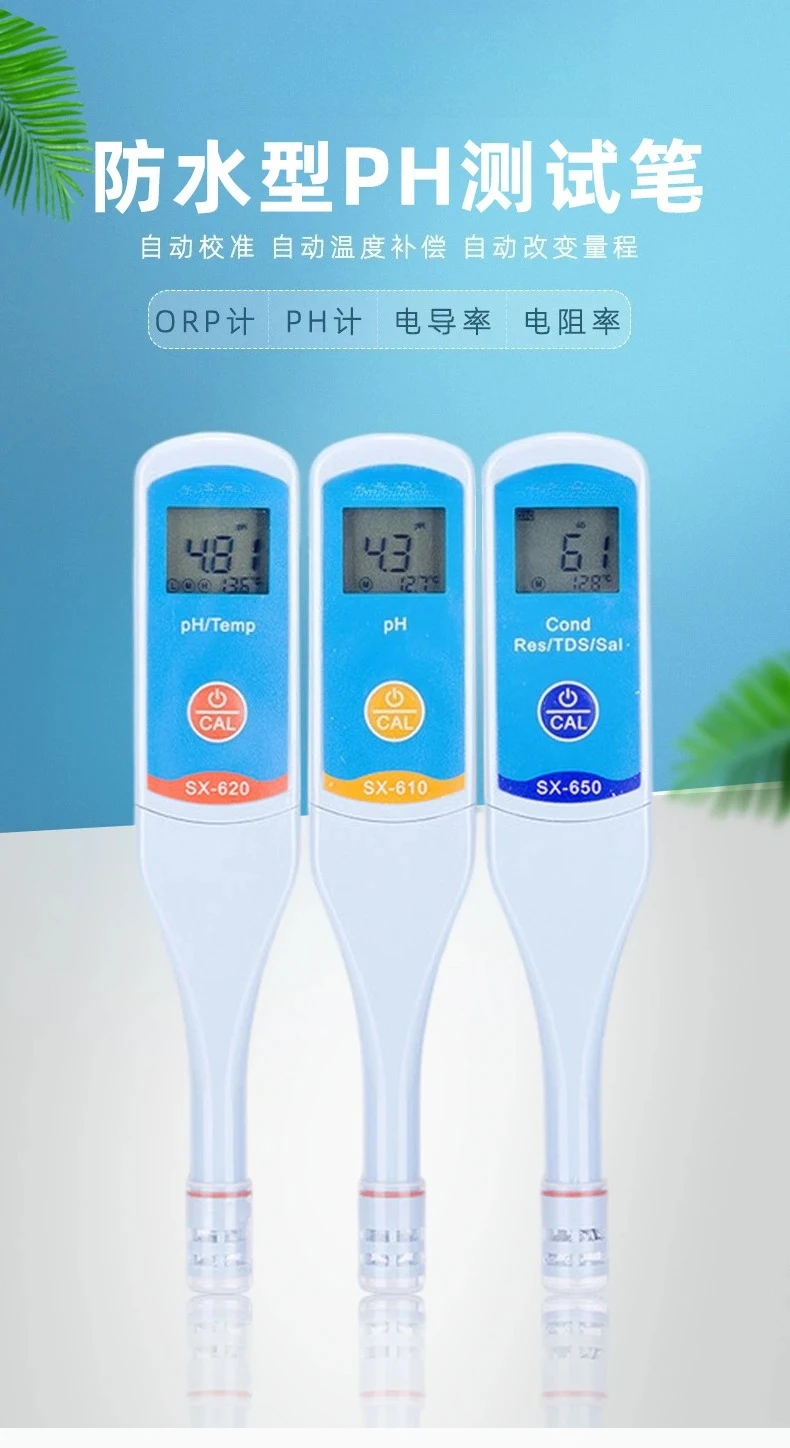 Conductivity PH Meter Test Pen 6