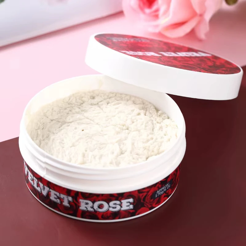 YAQI Creme de Barbear Veludo Rosa Atisan 170g Sabonete de Barbear Para Homens