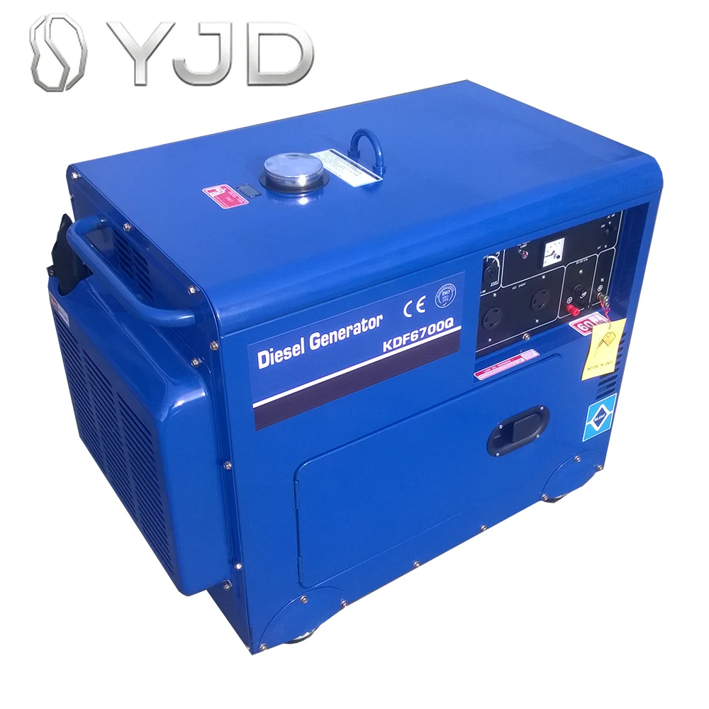 Yuchai Gen Set Diesel Generator 4.5Kva 15Kva 75 Kva