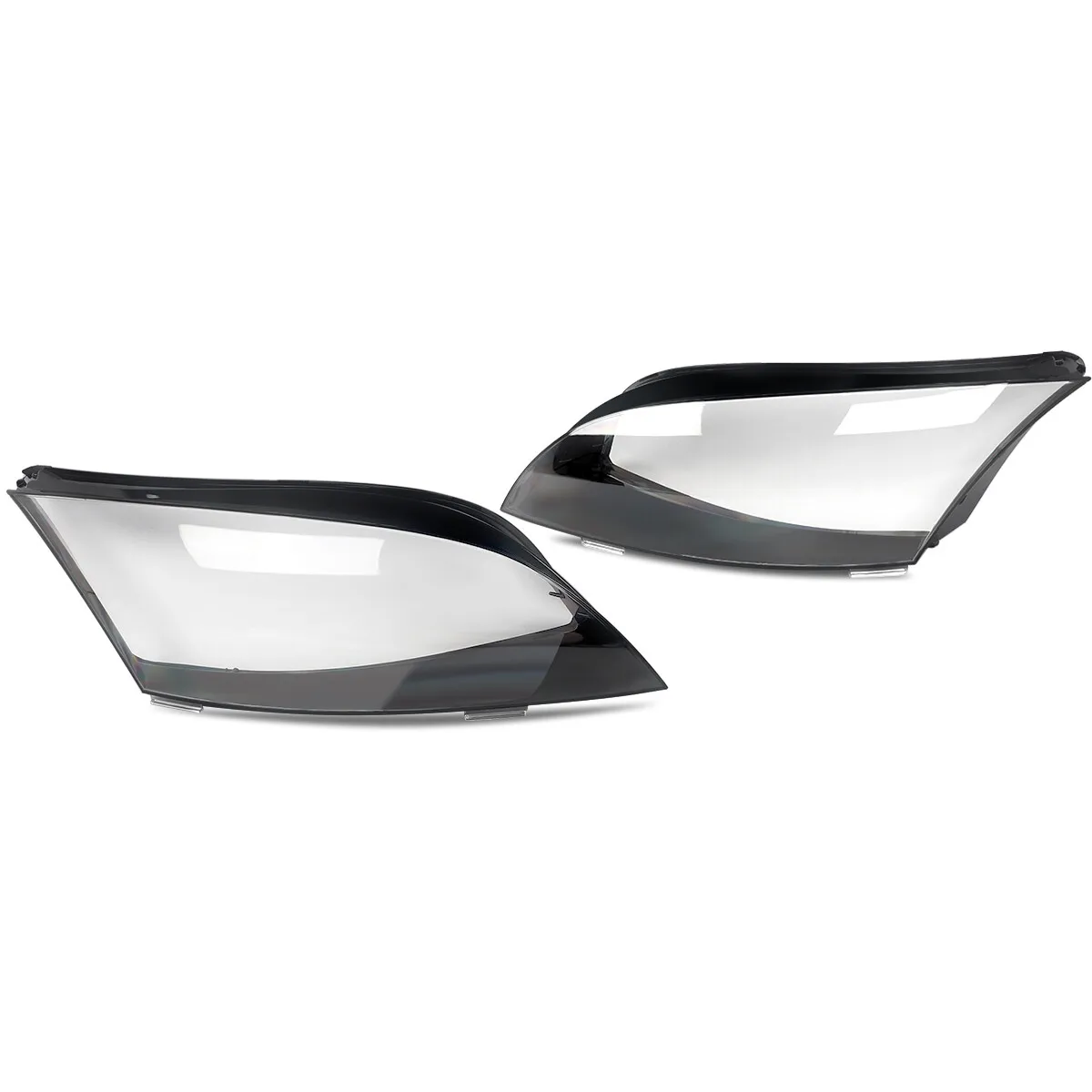 For Audi TT R8 TTS Roadster 2008-2014 L/R Car Headlight Lens Cover Shell 8J0941030 8J0941029 Clear Car Headlamp Cover Lampshade