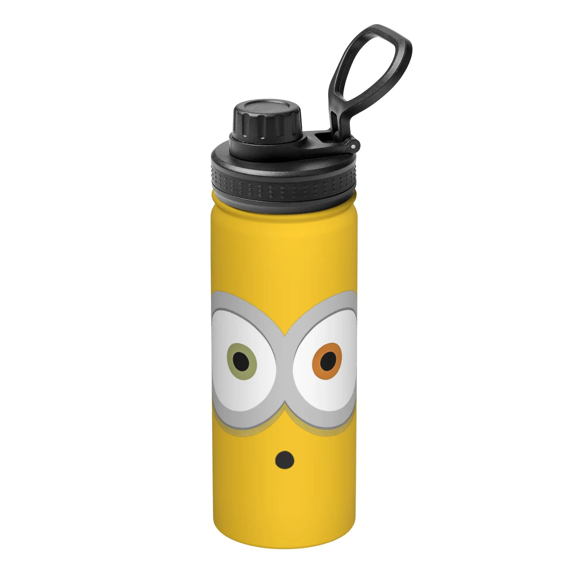 Cartoon M-Minions 18OZ Sports Insulated Kettle  Coffee Cups Stainless Steel Double Wall Mug Water Bottle