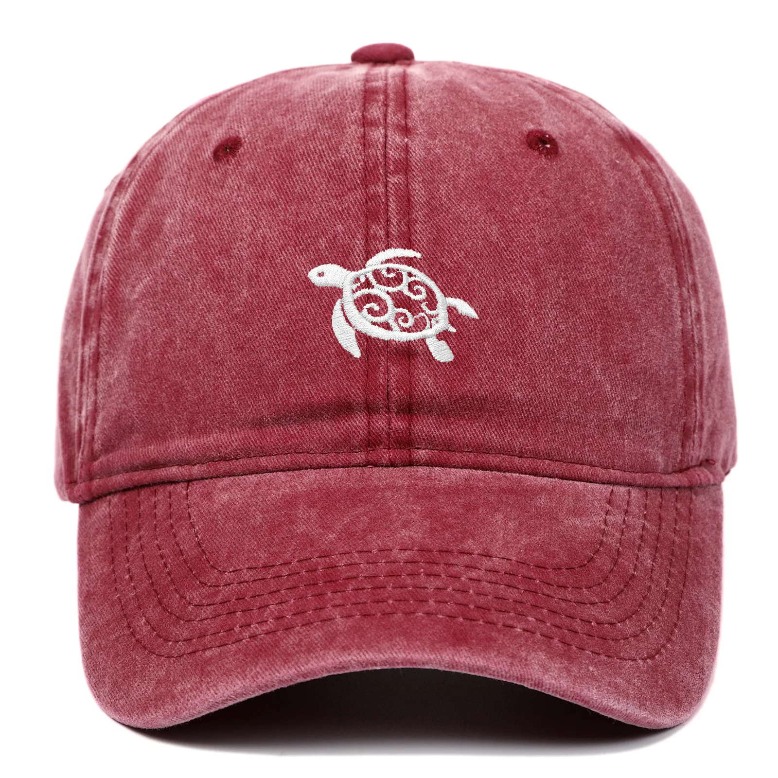 

Turtle Embroidered Baseball Hat Water System Treasury Style Outdoor Travel Duck Tongue Hat Men's and Women's Styles