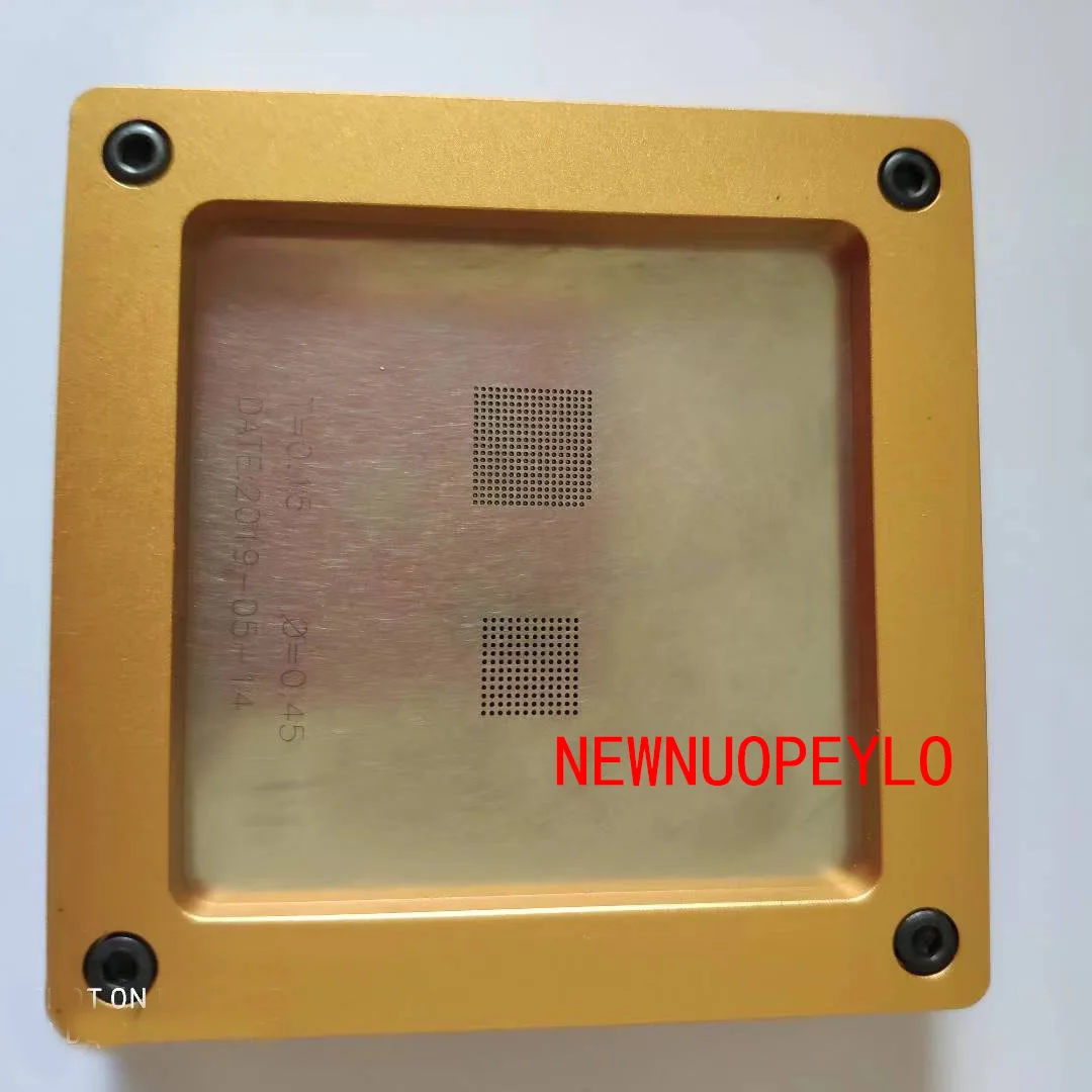

BGA Ball Planting Table 80*80mm Golden High-precision Rapid Positioning Tin Planting Table Ball Planting Fixture Customized