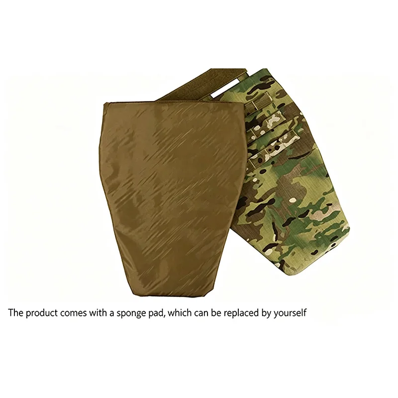 Tactical Vest Hanging Protective Panel Groin Pad Crotch Protection 500D Imported Fabric