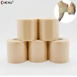 1PC Foam Cotton Skin Film Self-adhesive Elastic Bandage Elbow Knee Pads Sponge Muscle Injury Underwrap Patellar Sports Tapes