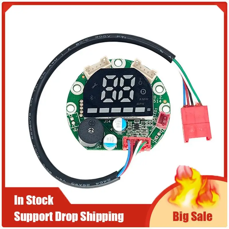 

A35F Новая приборная панель 48 В для электрического скутера HX X8, светодиодный экран, печатная плата, скорость, аккумулятор, запасные части