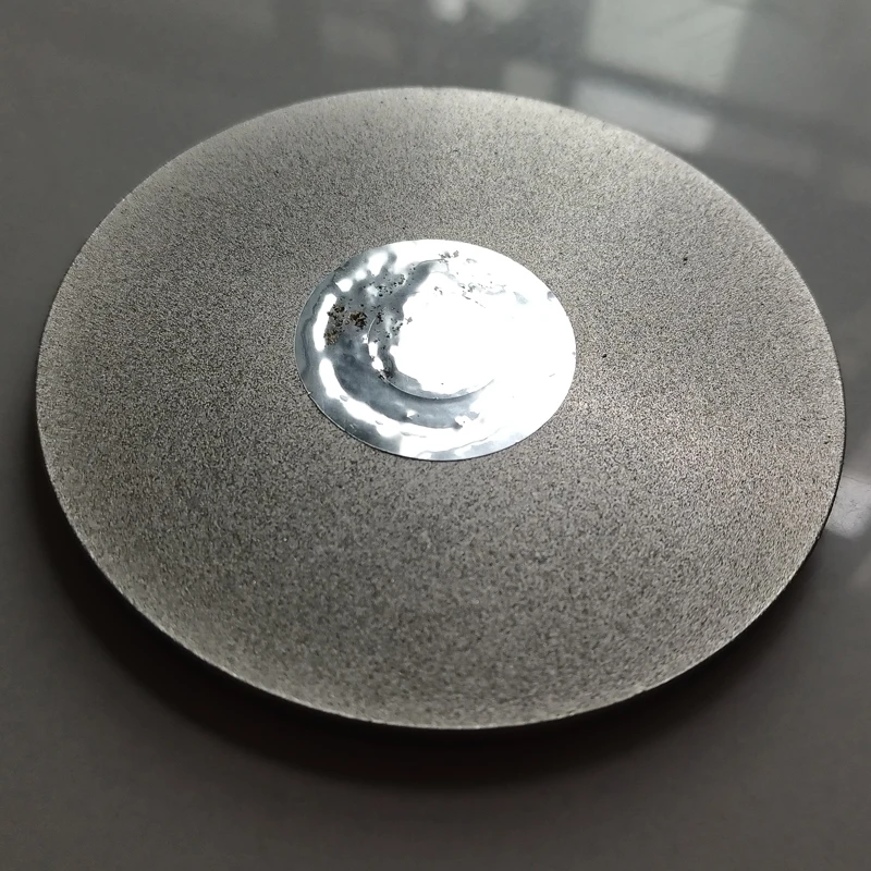Three Sided Diamond Disk Lapidary Diamond Grinding Disc Wheel 100mm 4 Inch x12.7mm Jade Amber Beeswax Gemstone Abrasive Tools