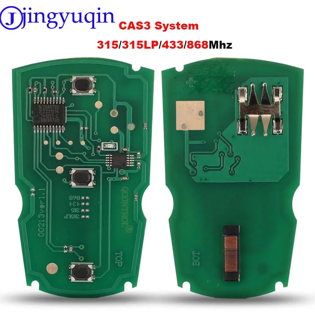 Jingyuqin Auto Afstandsbediening Smart Key FSK CAS3 315/315LP/433/868MHz Voor BMW 1/3/5/7 Serie CAS3 X5 X6 Z4 Auto Controle Zender