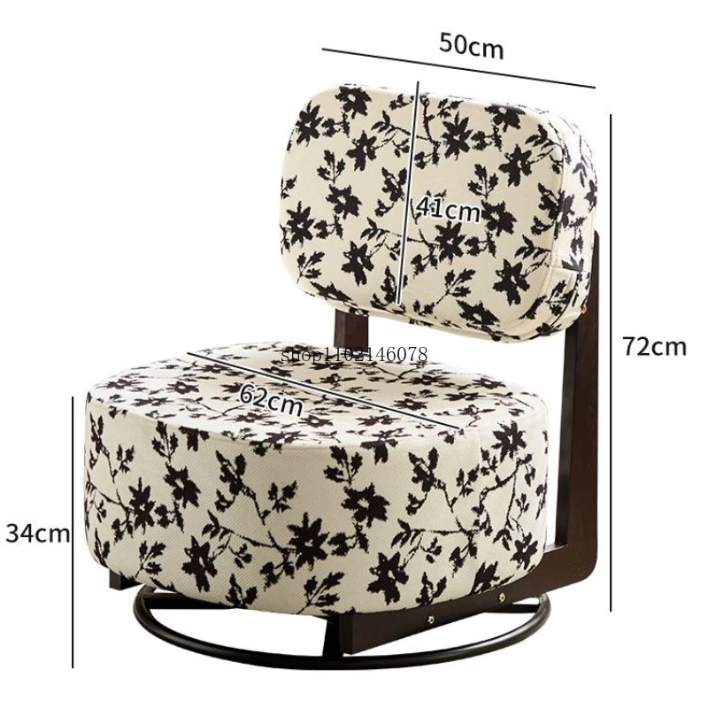 겨울 가정용 싱글 소파 레저 의자, 발코니, 레이지 소파, 침실, 심플한 모던 소파, 거실, 북유럽 솔리드 우드 의자