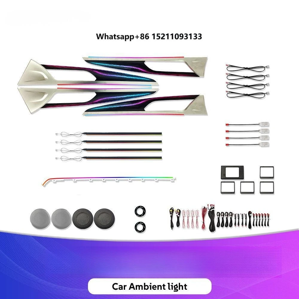 LED RGB Ambient Star Light Kit Interior Roof Ceiling Atmosphere Lamp Multicolor Car Interior Lighting for 2018-2024 X4 G02