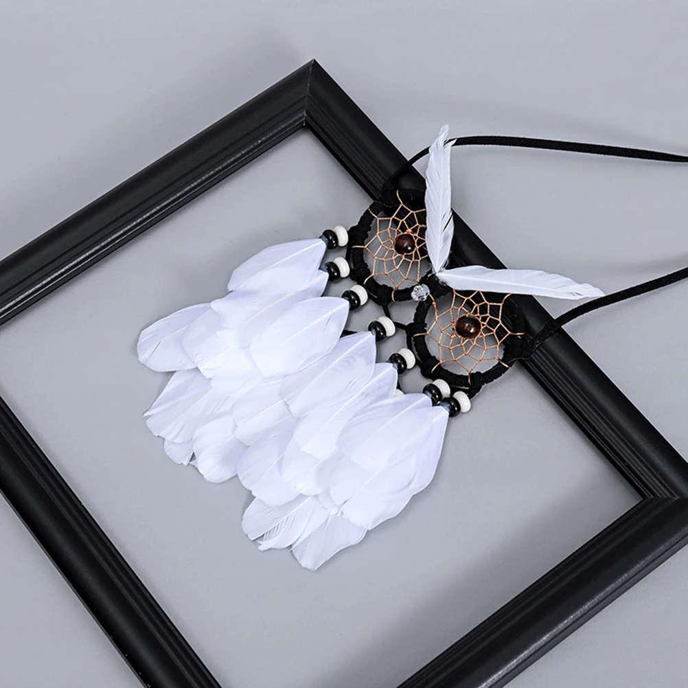 

Valentine’s Day Gift Owl Dream Catcher Home Decor Decoration for Bedroom Office