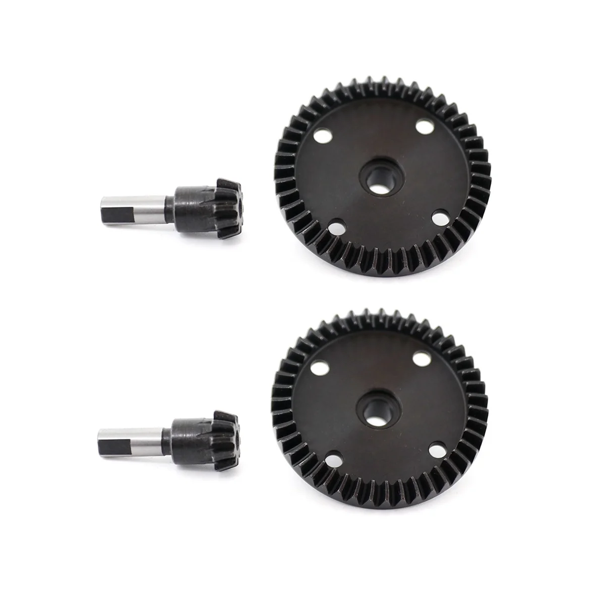 2 Set Main Diff Gear 43T and Input Gear 10T for Arrma 1/7 Fireteam Mojave 1/8 Kraton Notorious Outcast 6S Upgrade Parts