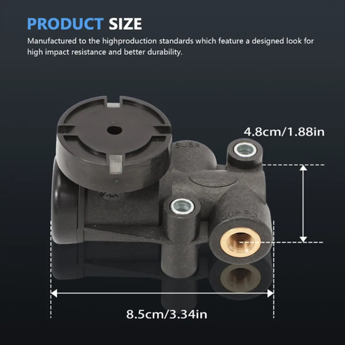 #46J (Metal)Cabin Height Control Valve for Air Cab Suspension System,Automotive Parts & Accessories