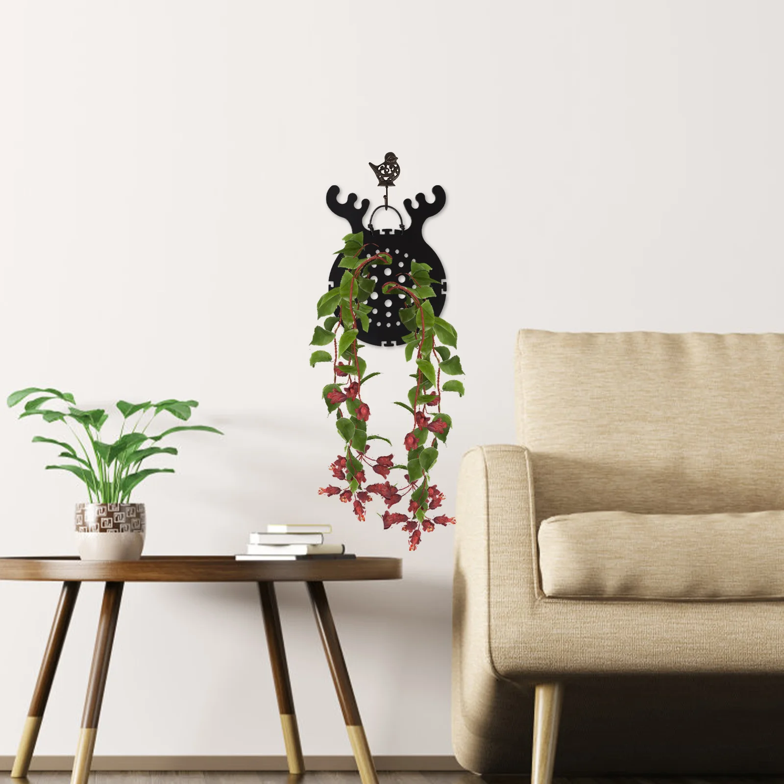 

Staghorn Fern Acrylic Mounting Board Wall Planter Hanging Planter Vertical Plant Display Holder for Orchids Succulents Indoor