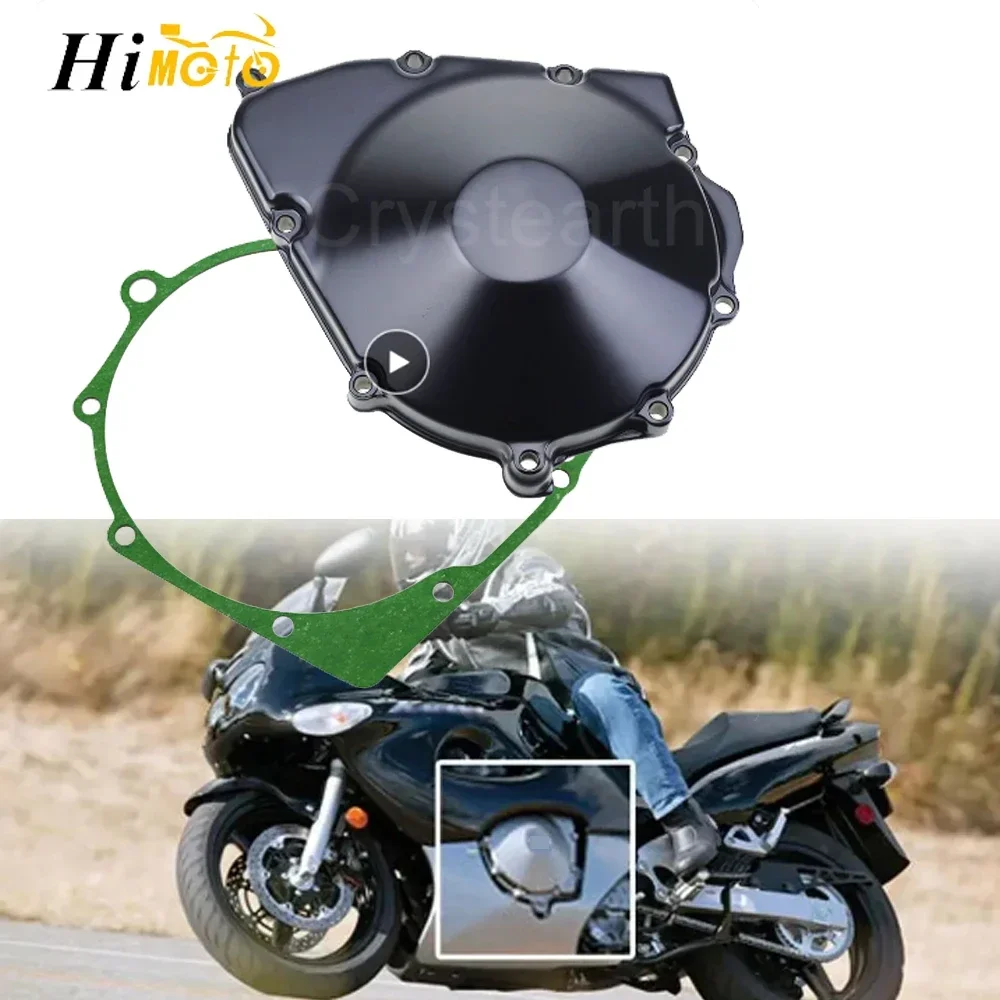 

Motorcycle Left Side Engine Stator Cover Crankcase w/Gasket Fit For Suzuki BANDIT GSF600 1996-2003,GSX600F GSX750F KATANA 98-06