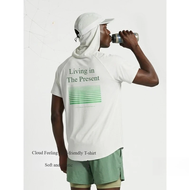 Men's Quick-dry T-shirt,Breathable, Sweat-wicking, Suitable for Daily Exercise and Fitness, Cycling, Unisex for Outdoor Use.