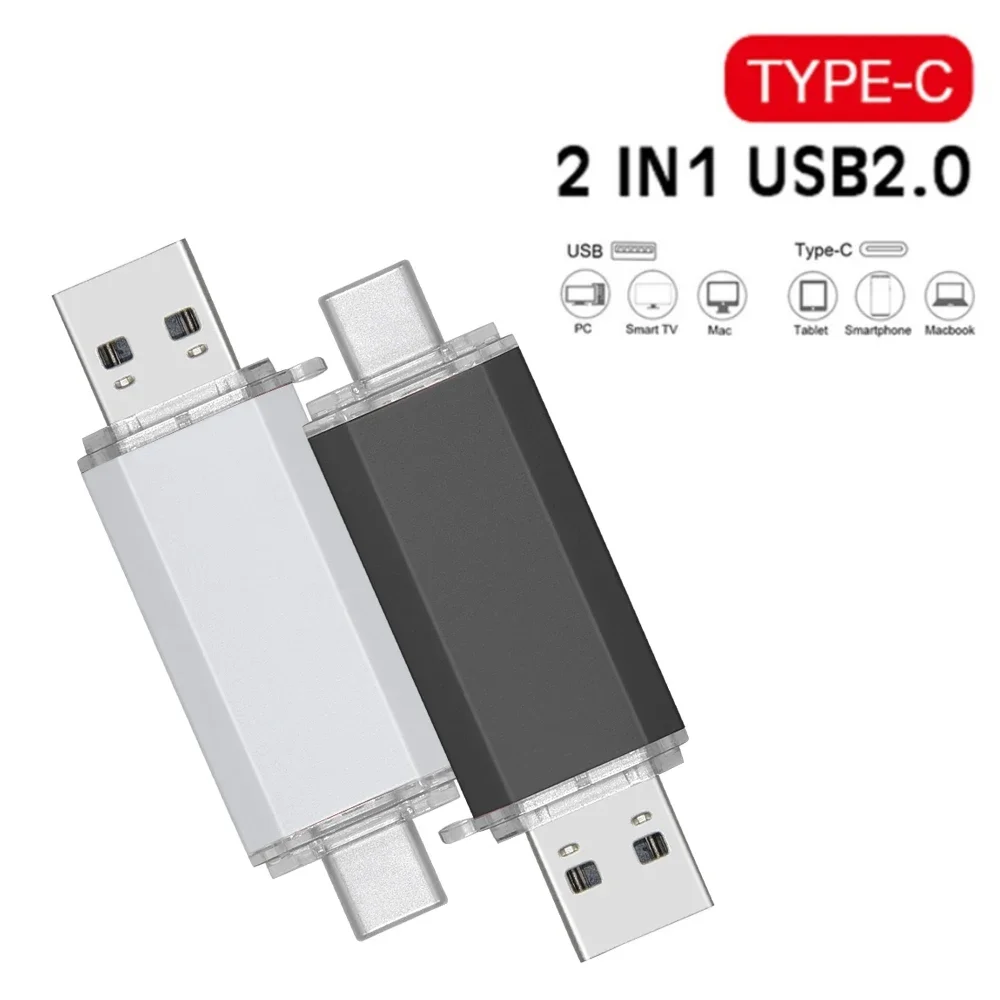 Usb-флеш-накопитель 2.0 Type-C, 64/128 ГБ