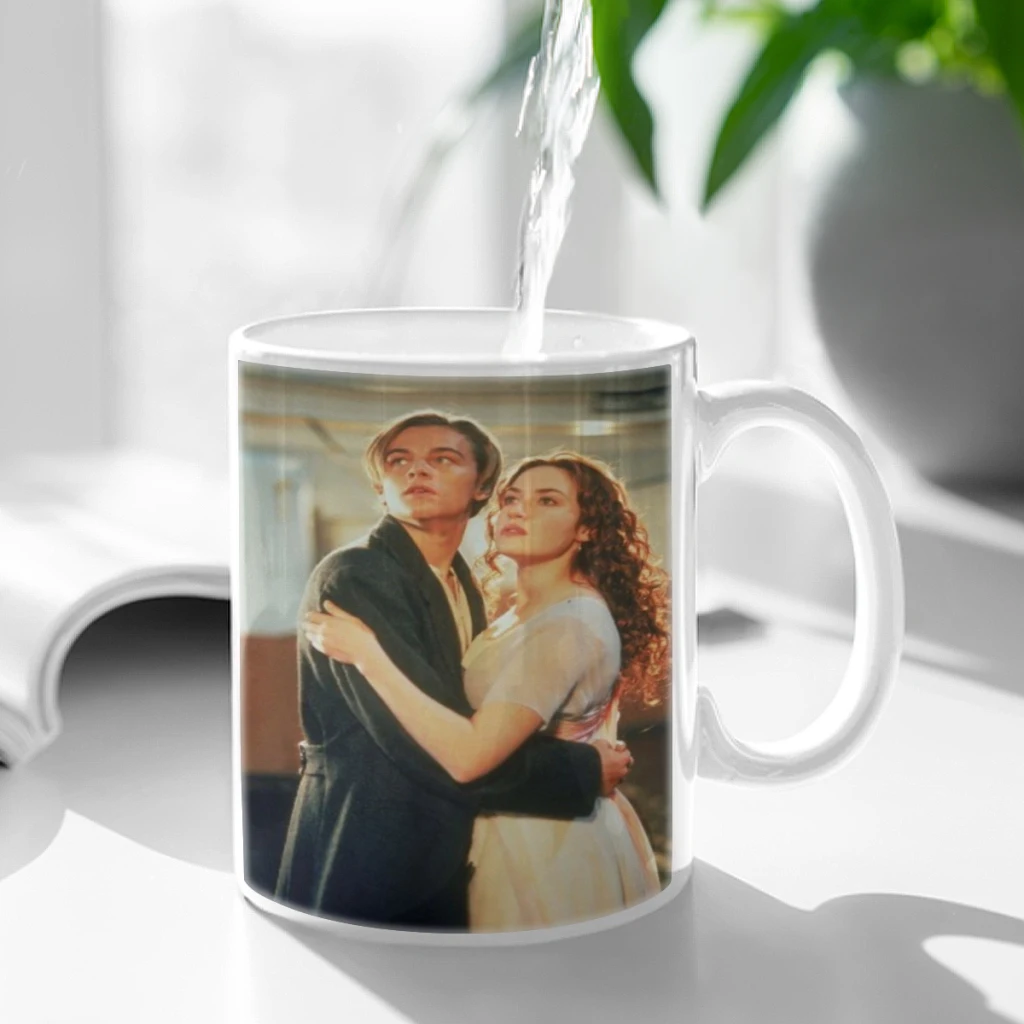 

Retro Nordic Classic Movie Titanic Coffee Mug 11oz Fun Ceramic Coffee Tea Cocoa Cup Handle Tea Drink Cup