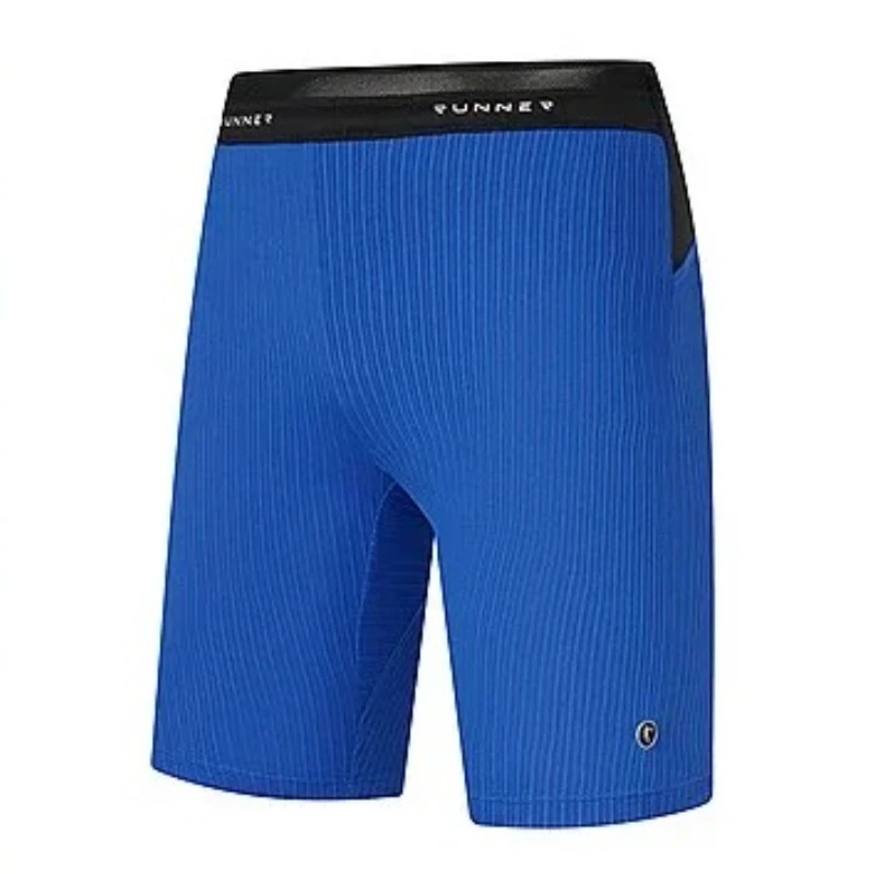 QIAODAN Knitted Mid-length Running Pants Men's 2024 Autumn Men's Sports Tight Five-point Running Semi-elastic Pants XZZ33245247R