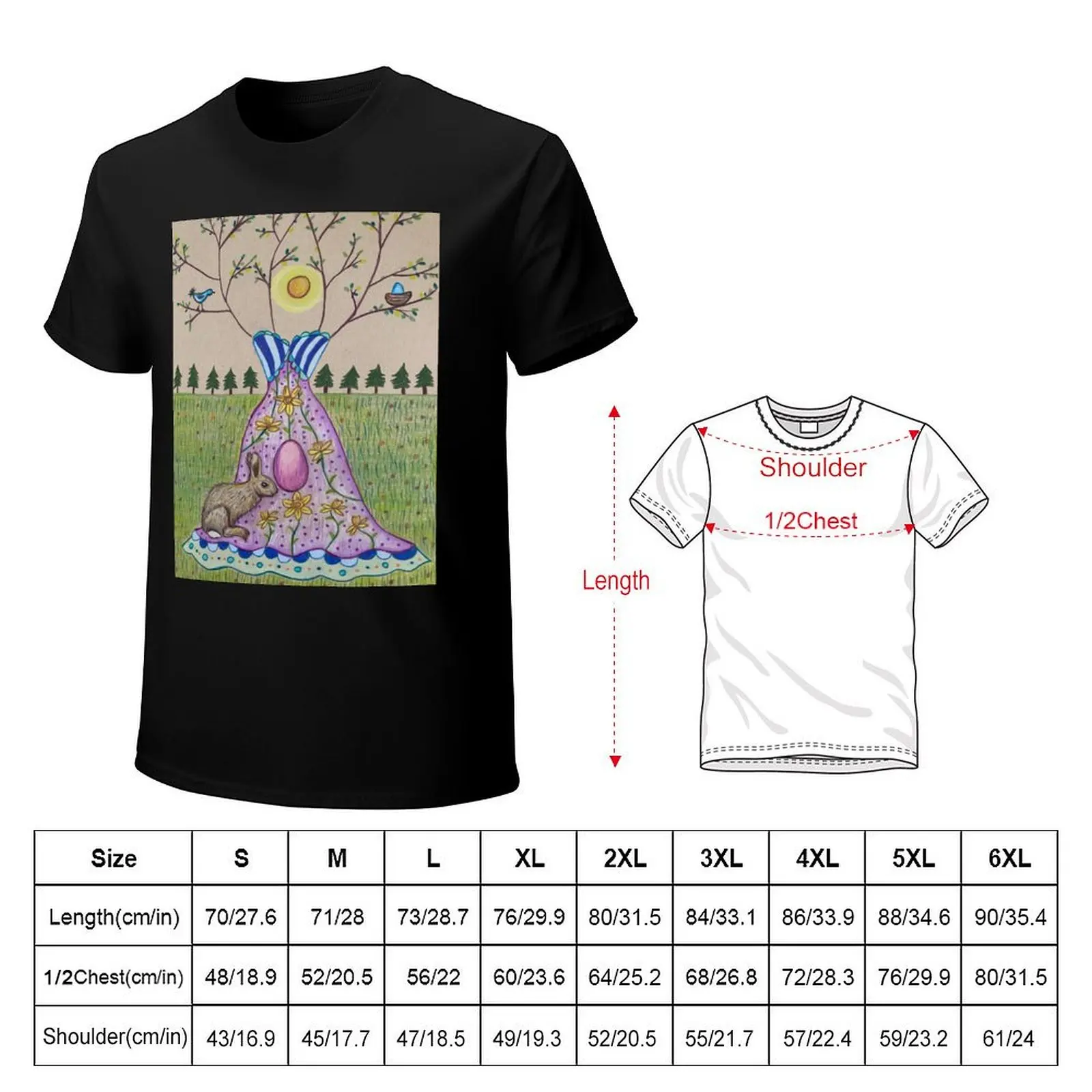 Ostara Spring Equinox Dress T-shirt boys whites graphics shirts graphic tees anime clothes men clothes