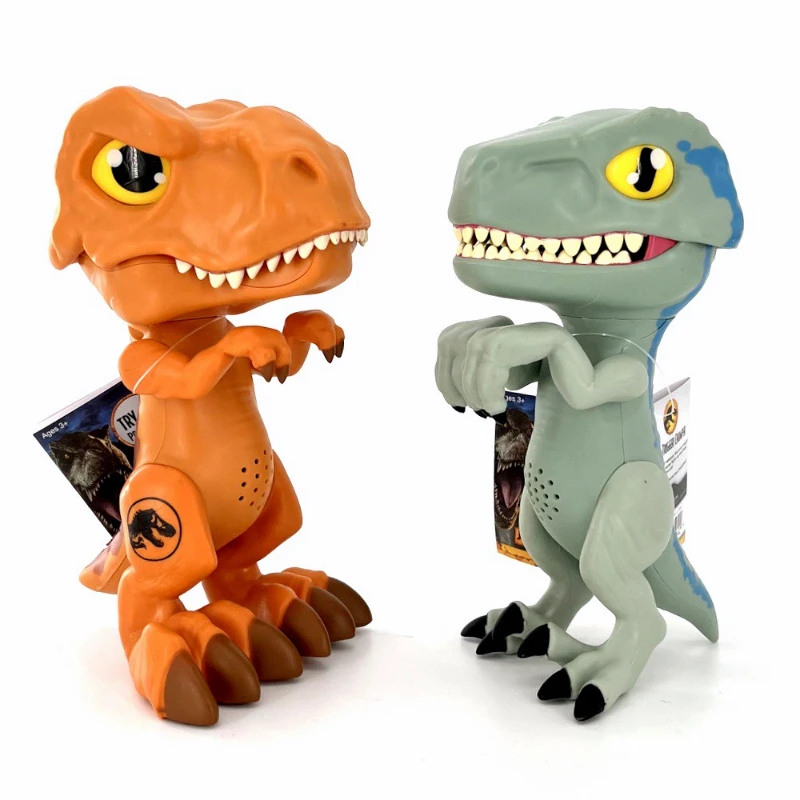 Jurassic Worlds Indominus Rex Action Figures Simulation Dinosaur Model Lights Sounds Toy Movable Joint Dinosaur Doll Kids Gifts