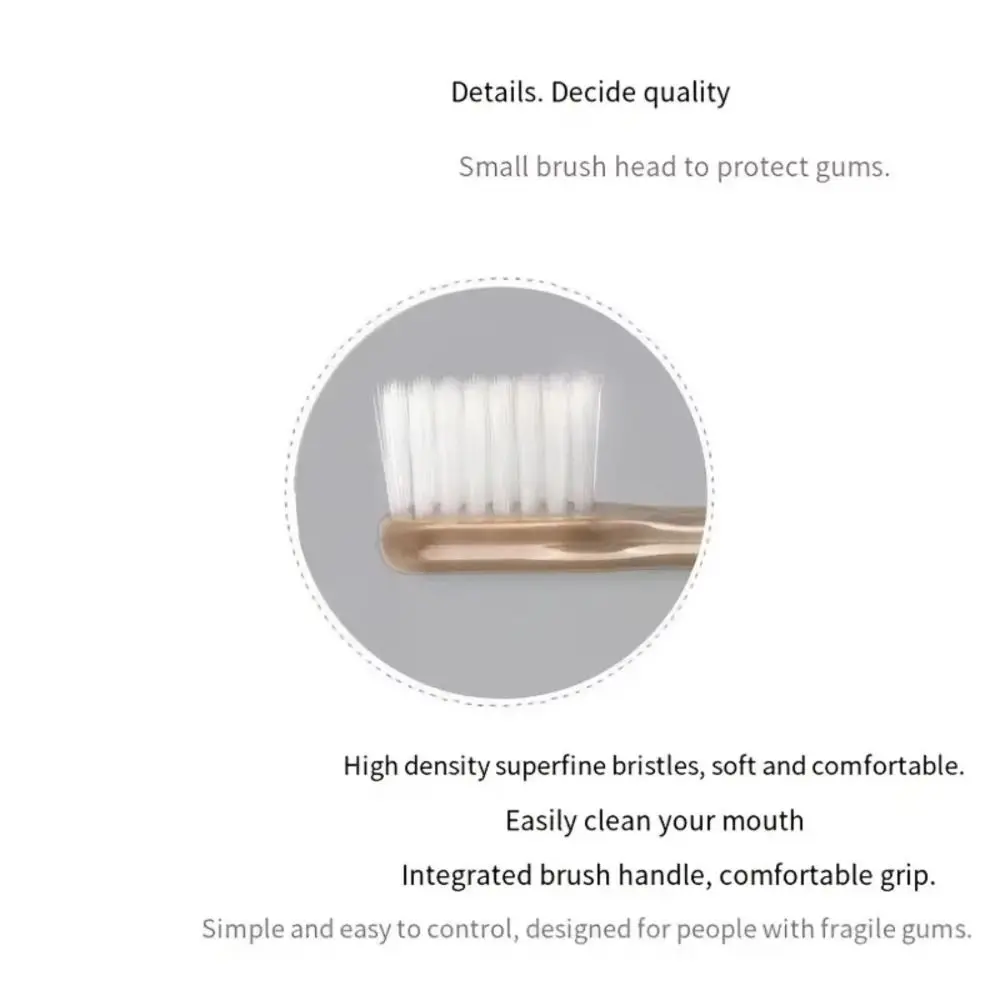 

4Pcs/set Multi-Color Soft Bristle Toothbrush Multi-function Oral Cleaning Wide Head Couple Toothbrushs Portable