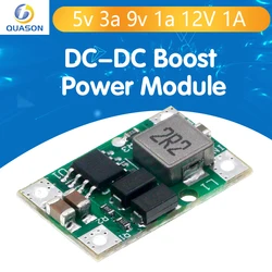 5v 3a 9v 1a 12v 1a DC-DCステップアップパワーモジュールブースターパワーモジュール電圧レギュレータ高速充電コンバータースタビライザー