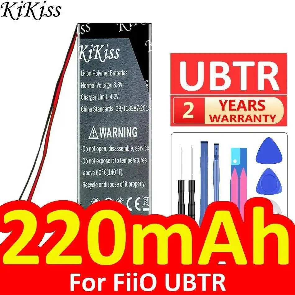 

220mAh Music Player Battery High Compatibility For Fiio Ubtr Player Fast Charging