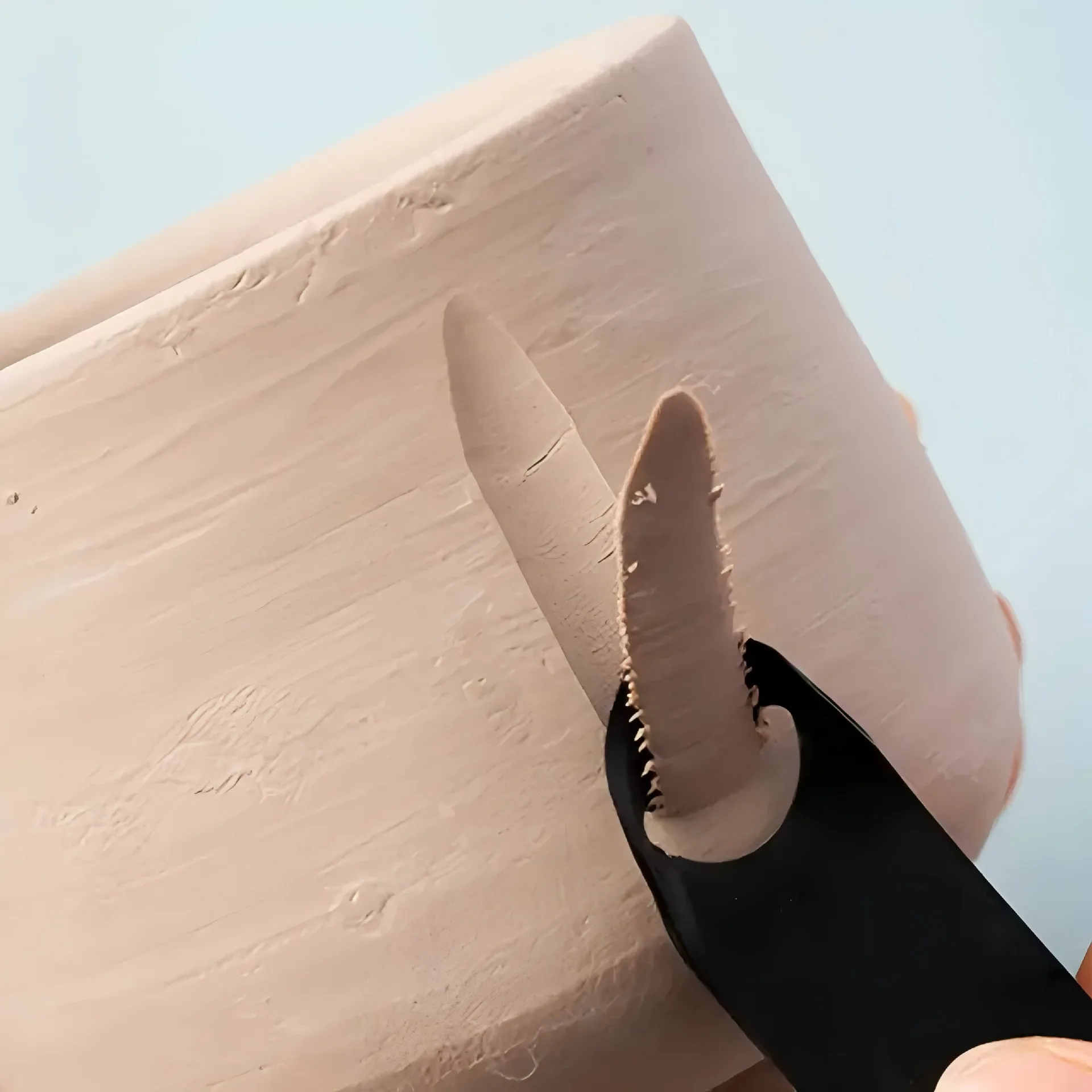 Pottery Rib Tool &Scraper Set for Trimming and Texturing,Clay Carving Tools for Creating Surface Designs,Handmade Ceramic Tools