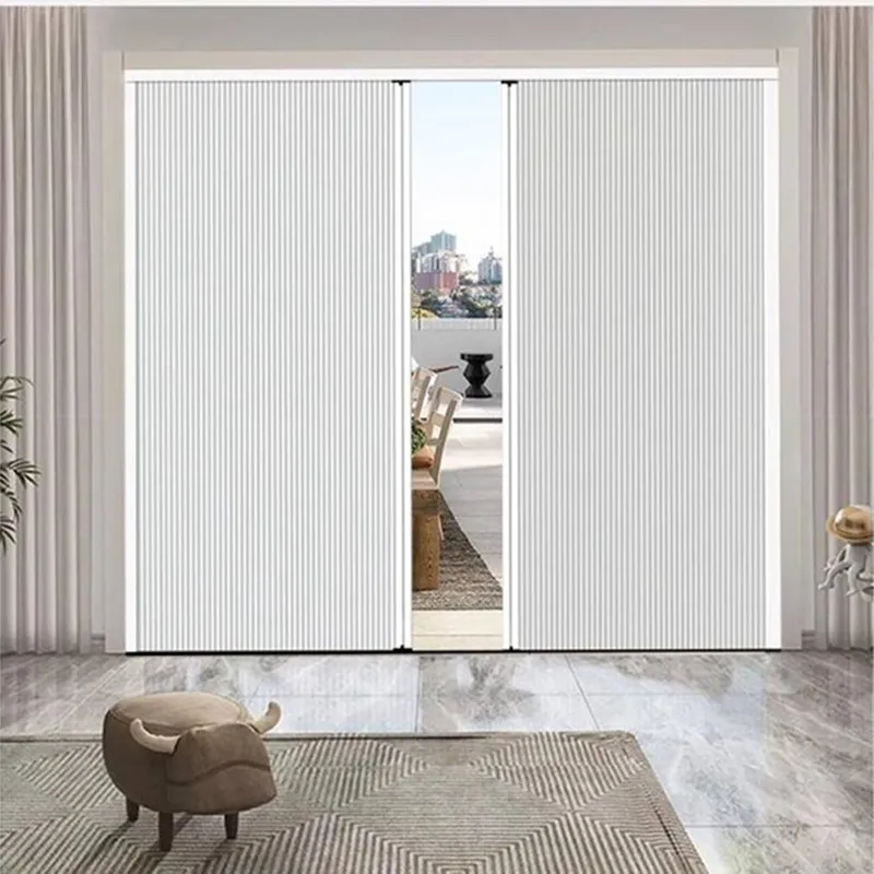 

Custom folding curtain curtain curtain living room bedroom kitchen closet partition bathroom retractable invisible door