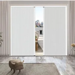 Custom folding curtain curtain curtain living room bedroom kitchen closet partition bathroom retractable invisible door