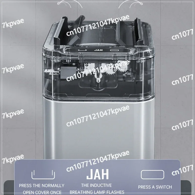 15L 20L 30L 40L 50L 60L Smart Trash Can Stainless Steel Waste Bin High Trash Cans Garbage Bin for Kitchen Trash Can Wastebasket