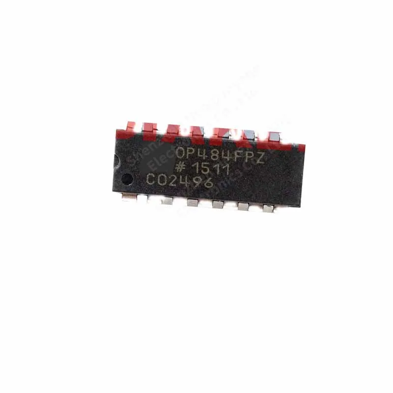 10pcs  OP484FPZ package PDIP-14 operational amplifier chip