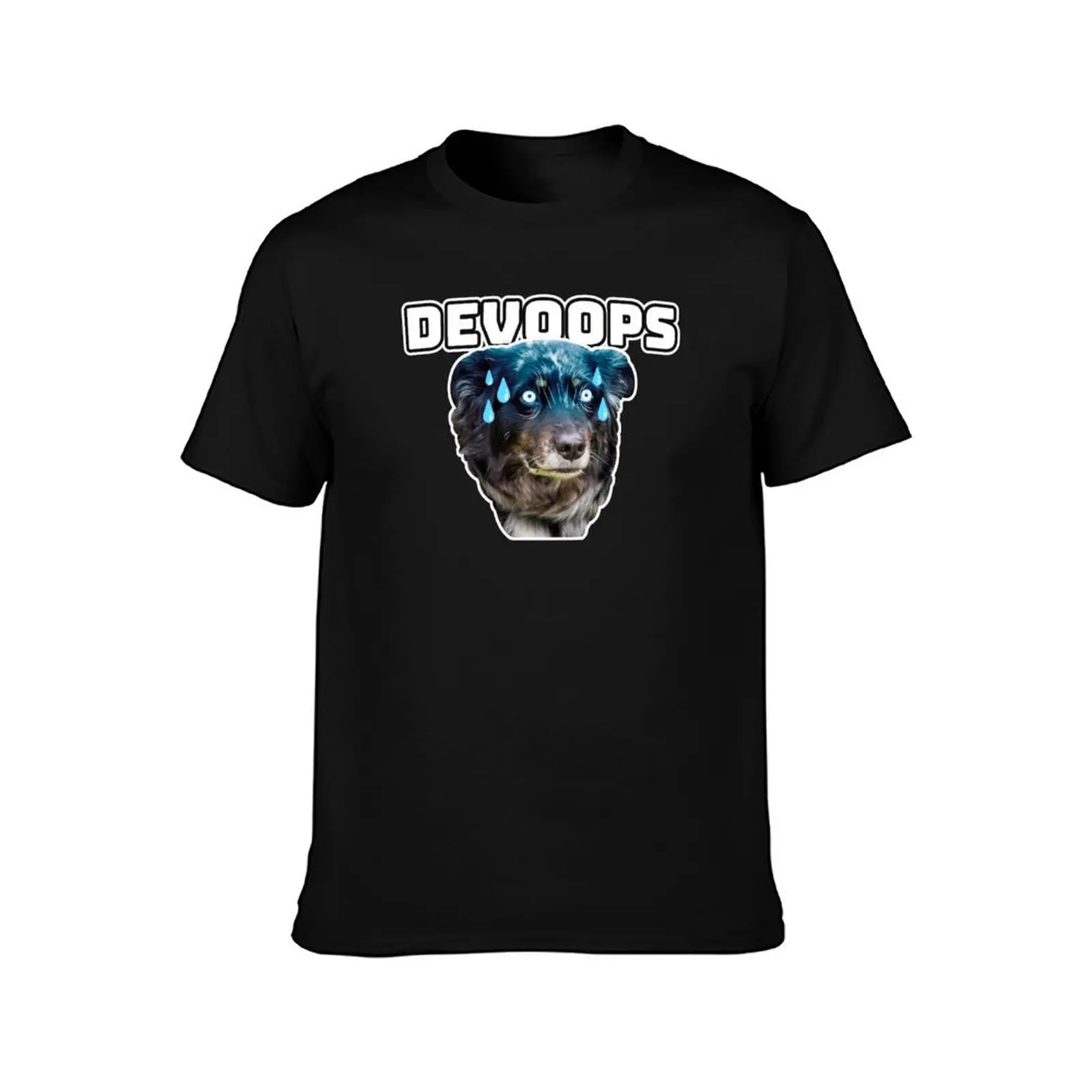 DevOops DevOps shirt T-Shirt Casual Streetwear Short Sleeve Tee T-Shirt