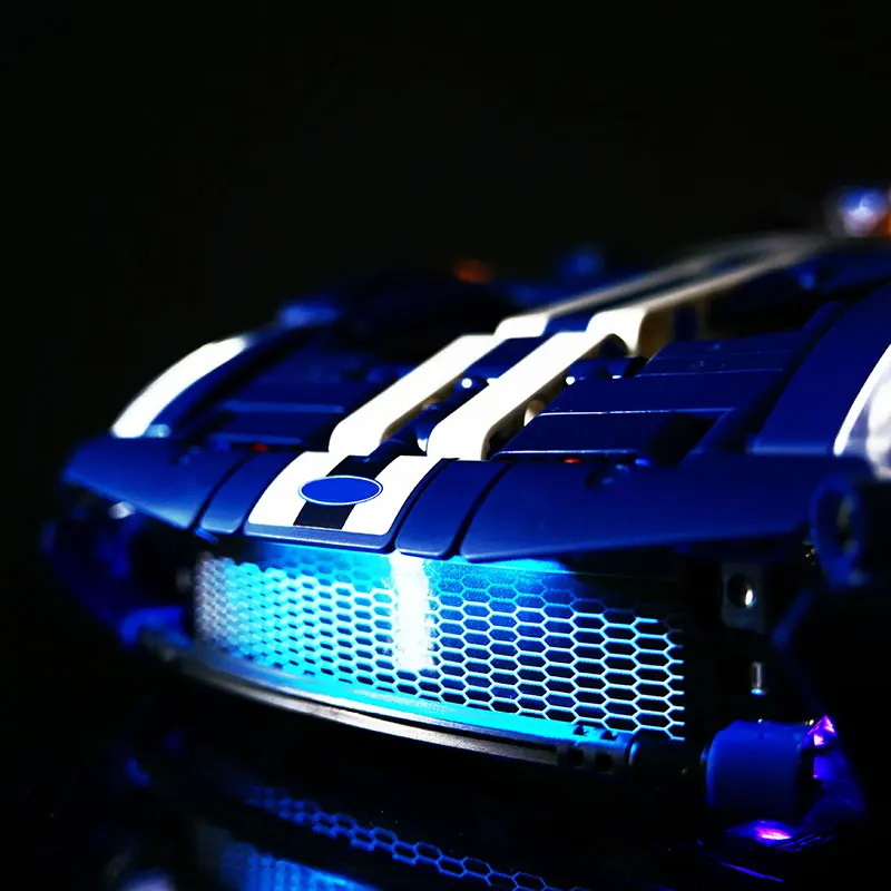 LED-lichtset voor LEGO 42154 2022 Champions Ford GT Autolamp Ideeën DIY Cadeau (exclusief bouwstenen Bricks Kits Sets Model)