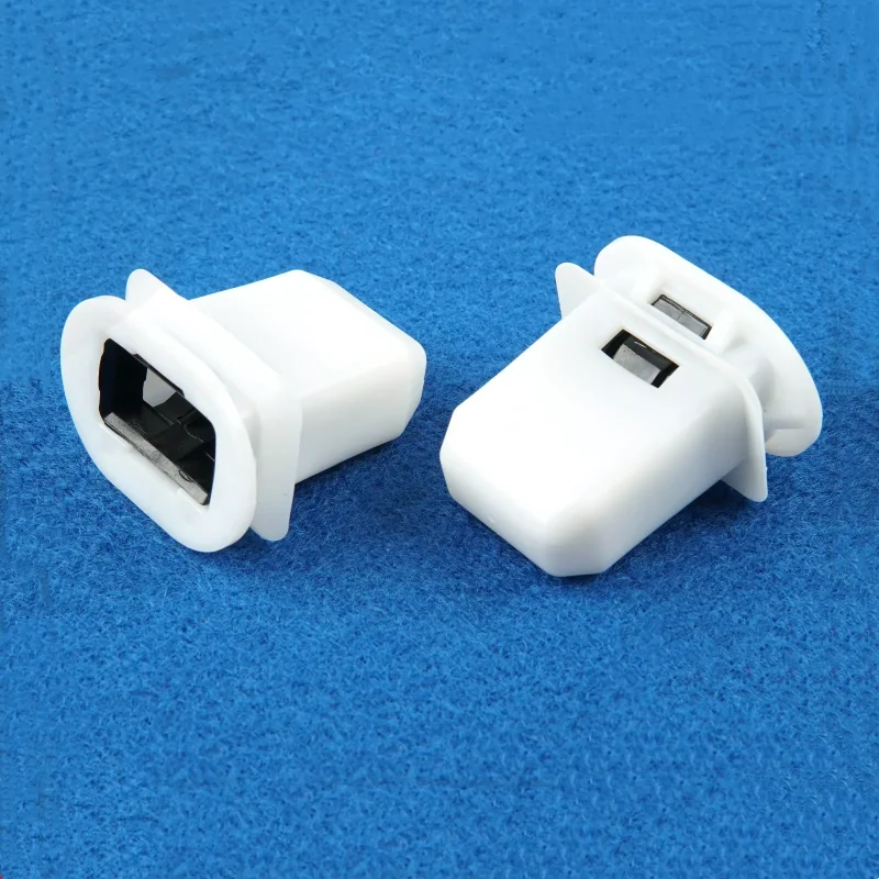 2pcs  White Rear Cushion Seat Screw Fixing Clips Grommet 4L0886373  for Audi Q7 A4 B8 A5 A6 Seat Mii Skoda Citigo Auto Clips