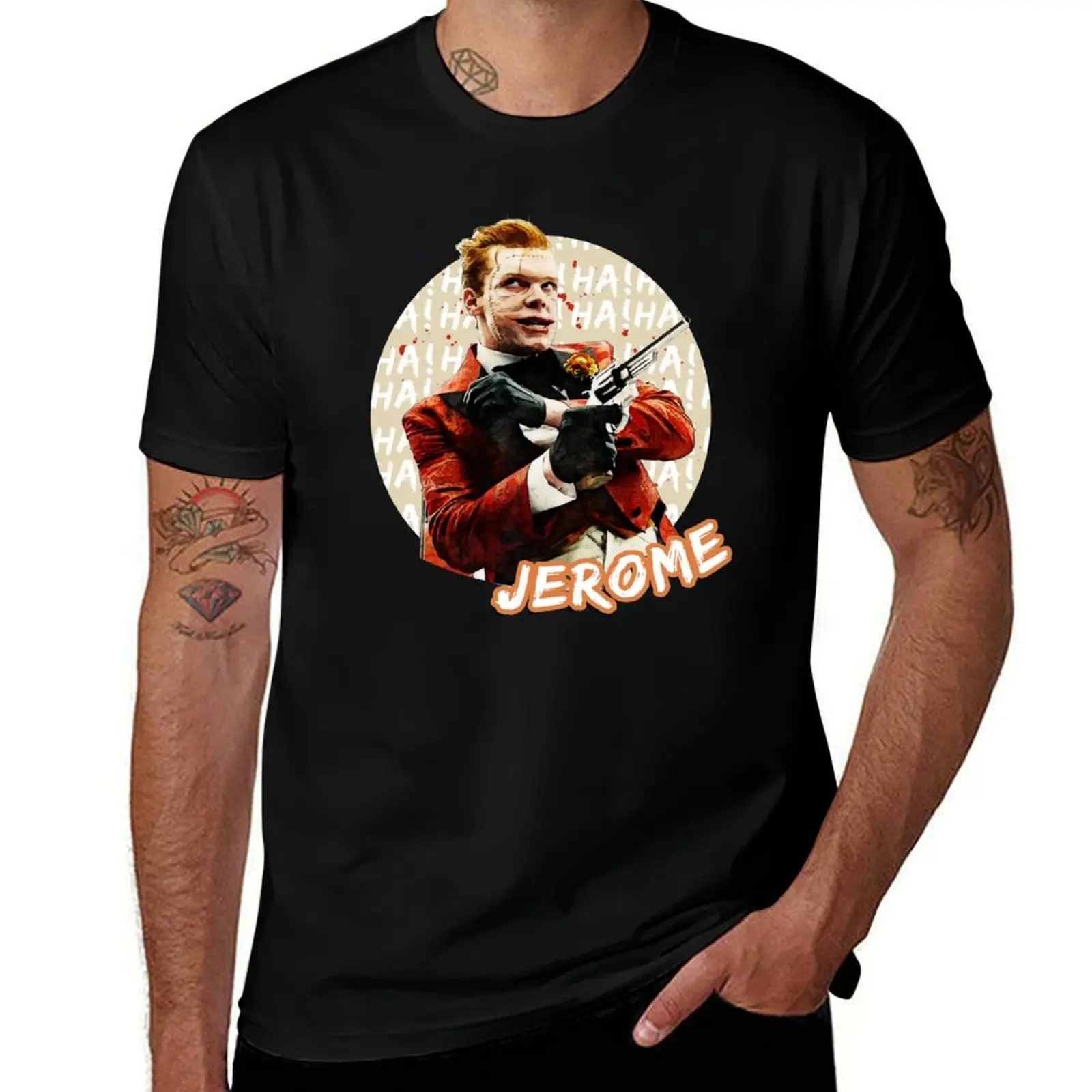 Футболка Jerome, мягкий эластичный топ с короткими рукавами