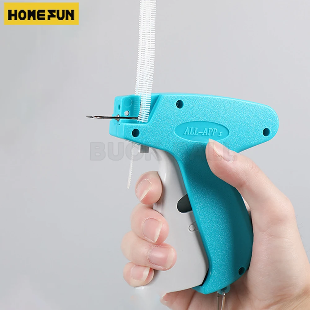 Tag Gun Set Portable Tag Gun With Hanging Hand Clothes Garment Price Label Brand Trademark Tagging Tags Sewing Craft Tools